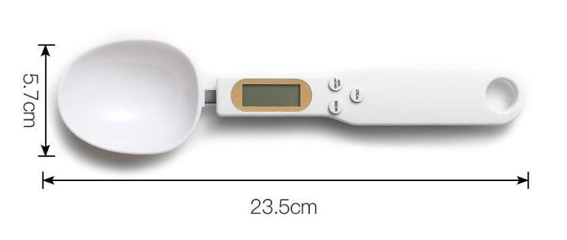 Compact Measuring Spoon Scale – Precision Kitchen Scale (500g/0.1g)