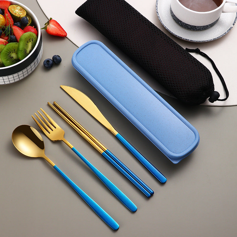 Travel Cutlery Set with Case