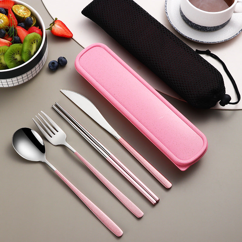 Travel Cutlery Set with Case