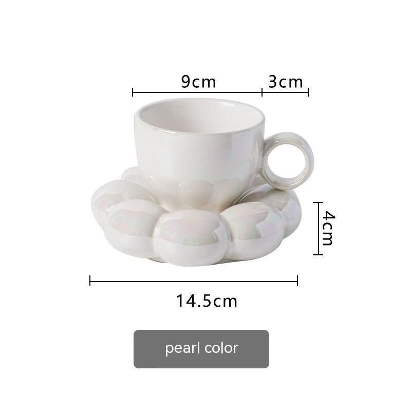 Cloud Ceramic Cup & Saucer