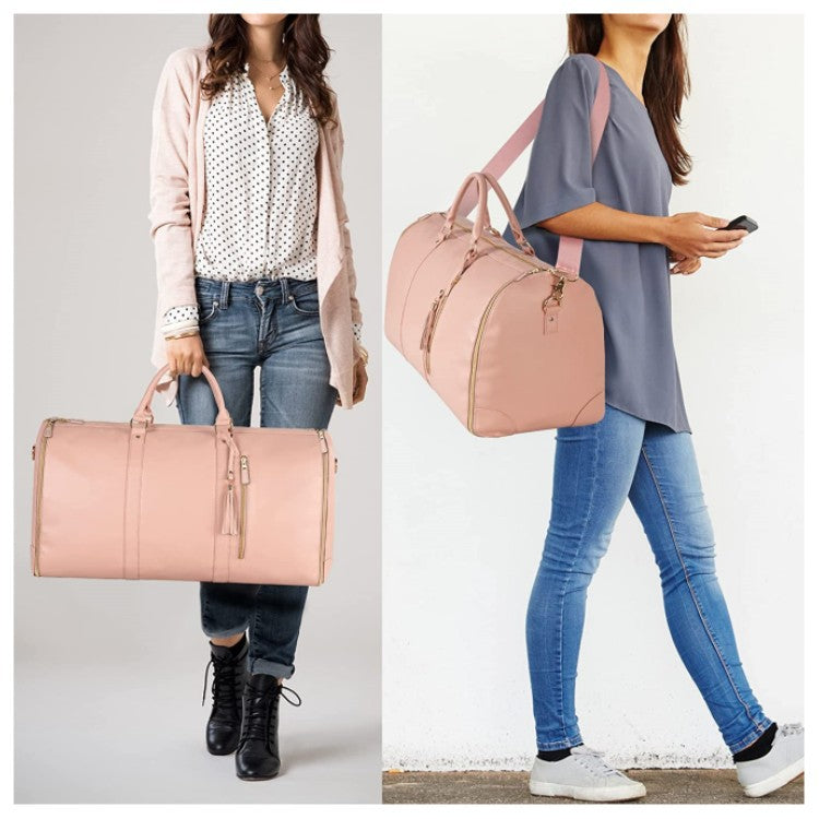 Foldable Garment Bag That Converts Into a Travel Duffle – Waterproof & Multi-Compartment
