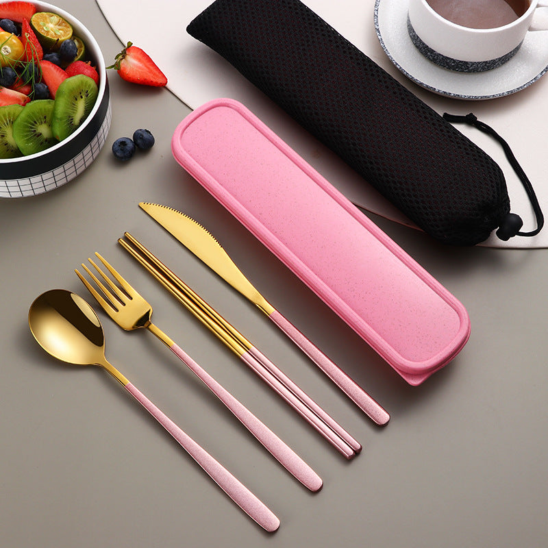 Travel Cutlery Set with Case