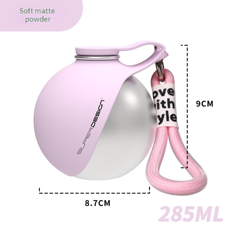 Portable Dog Watering Bowl — Ball-Shaped Travel Bottle for Dogs