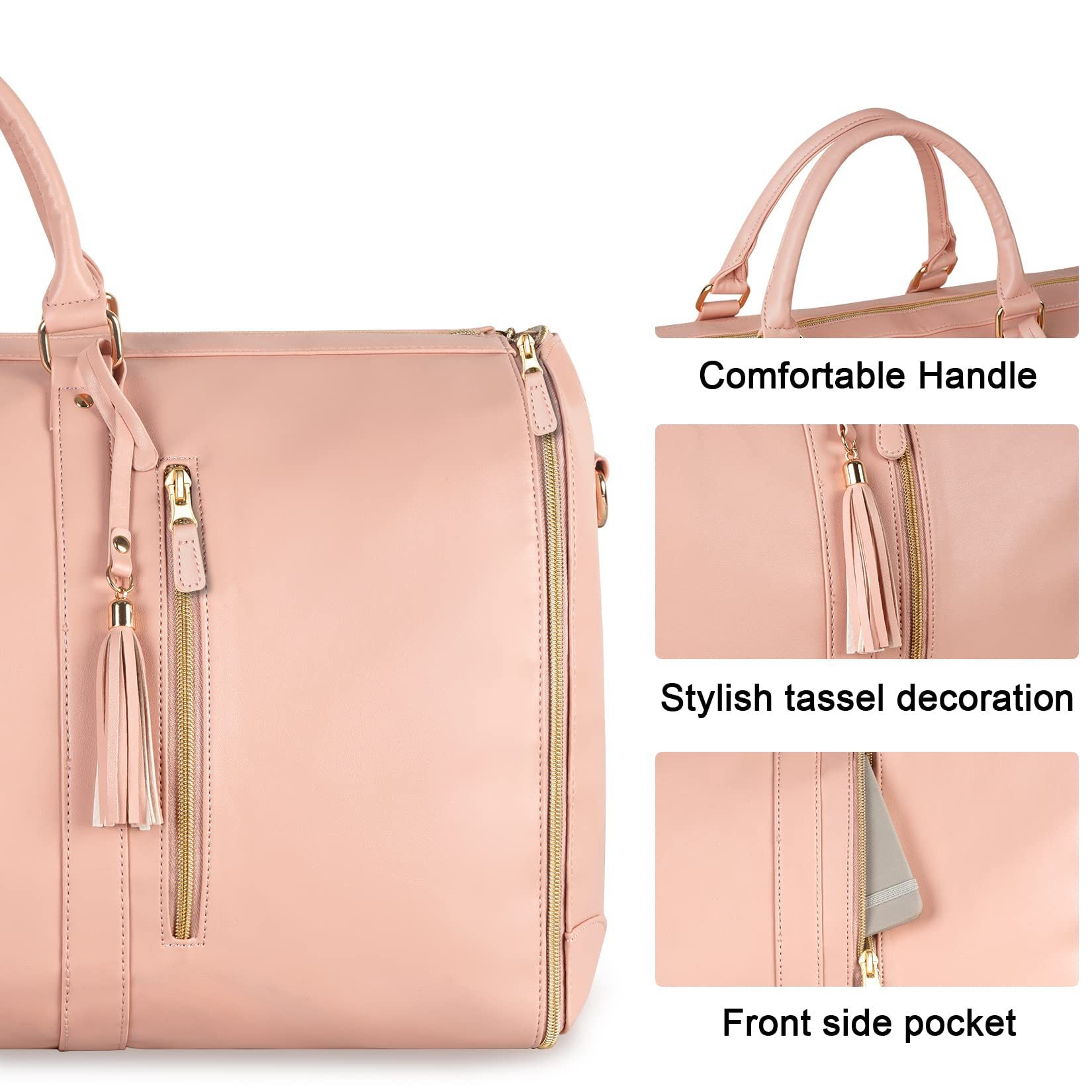 Foldable Garment Bag That Converts Into a Travel Duffle – Waterproof & Multi-Compartment