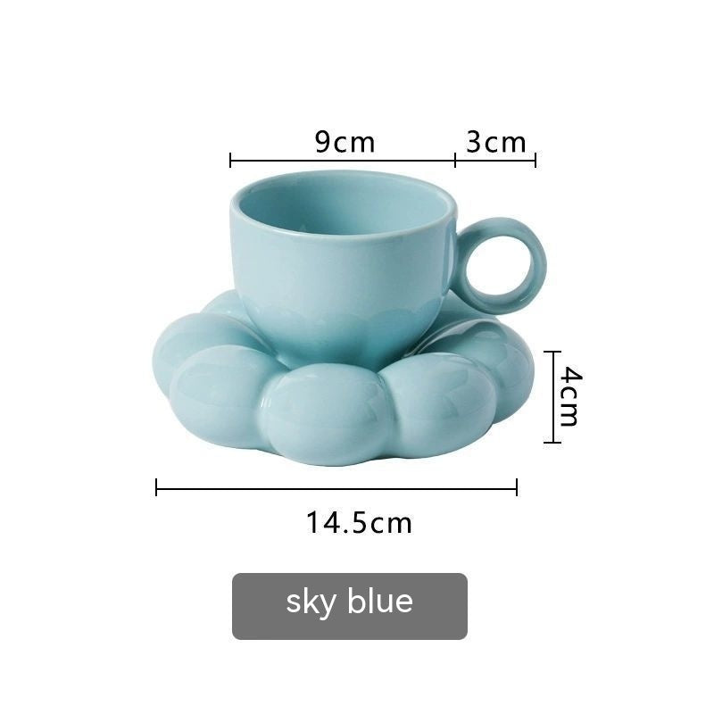 Cloud Ceramic Cup & Saucer