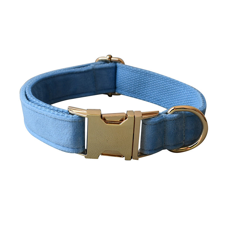 Luxe Velvet Pet Leash & Collar Set