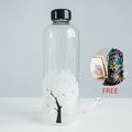 Color Changing Glass Water Bottle