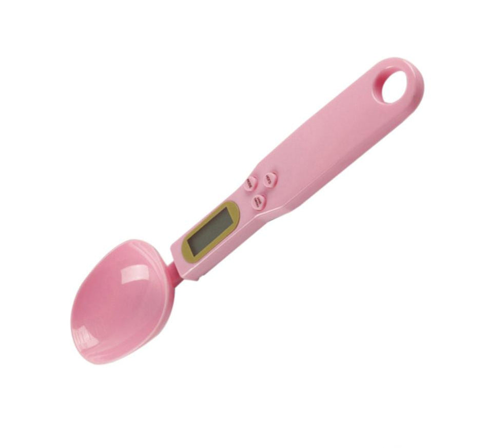 Compact Measuring Spoon Scale – Precision Kitchen Scale (500g/0.1g)