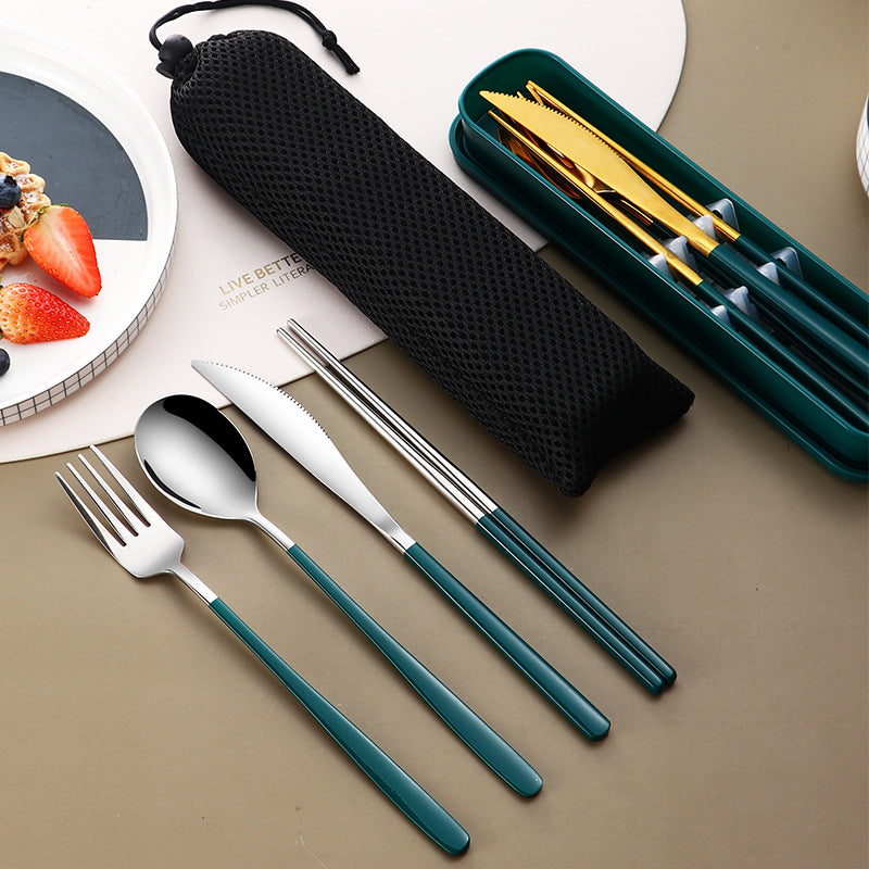 Travel Cutlery Set with Case