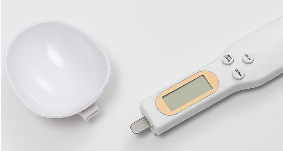 Compact Measuring Spoon Scale – Precision Kitchen Scale (500g/0.1g)
