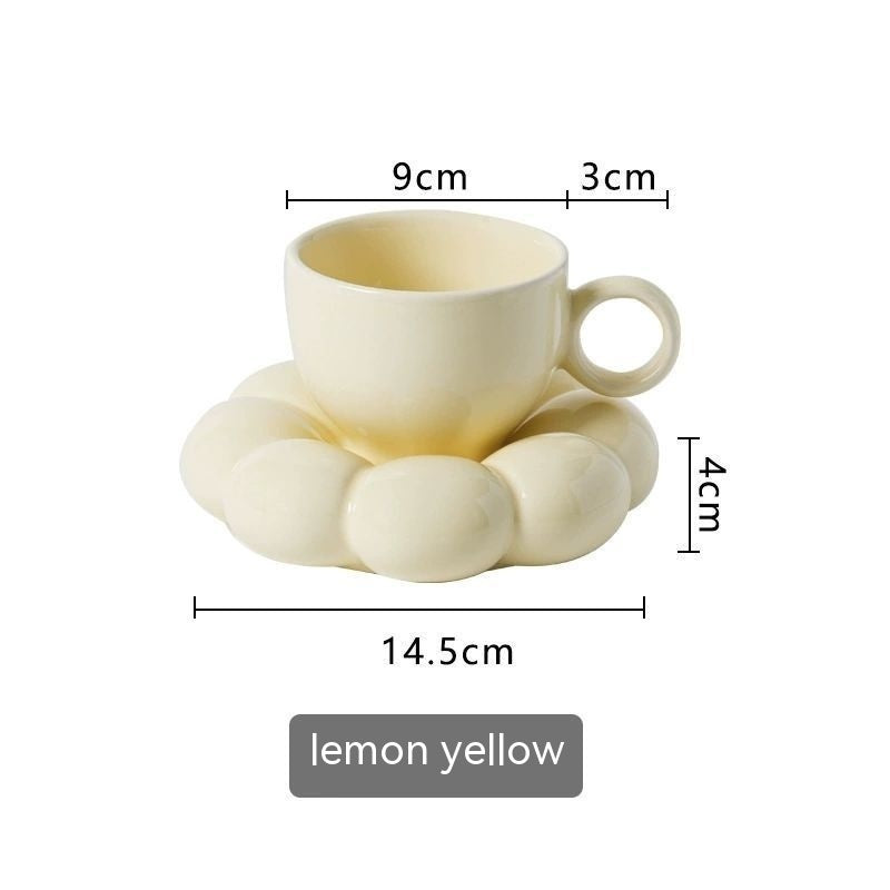 Cloud Ceramic Cup & Saucer