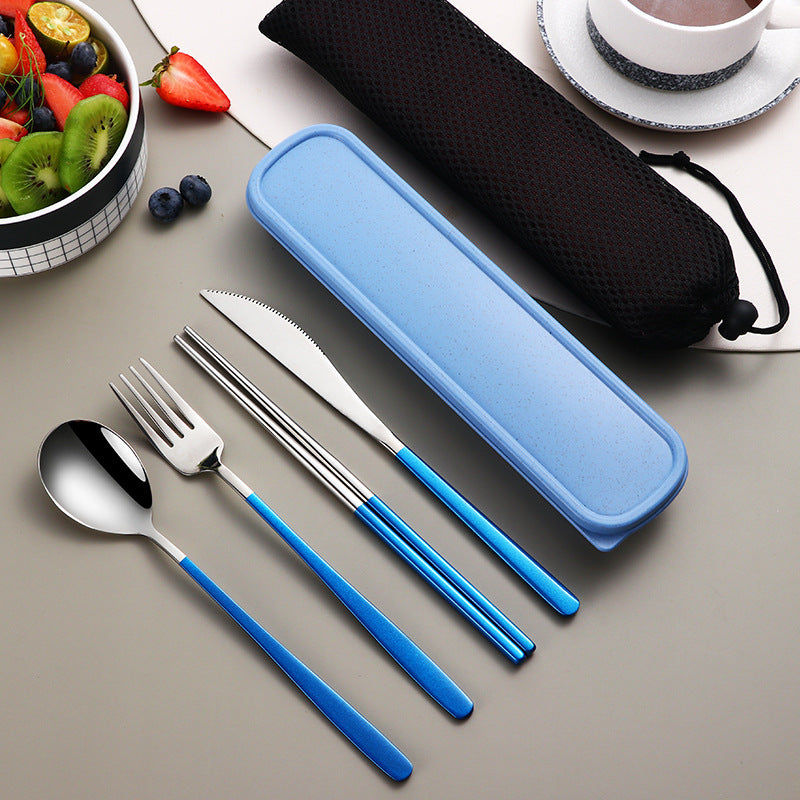 Travel Cutlery Set with Case