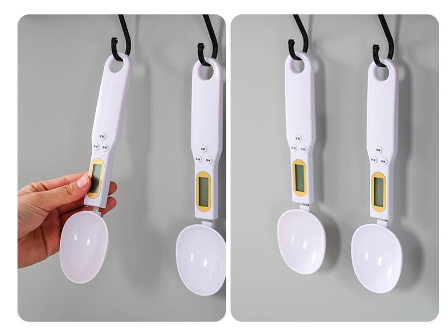 Compact Measuring Spoon Scale – Precision Kitchen Scale (500g/0.1g)