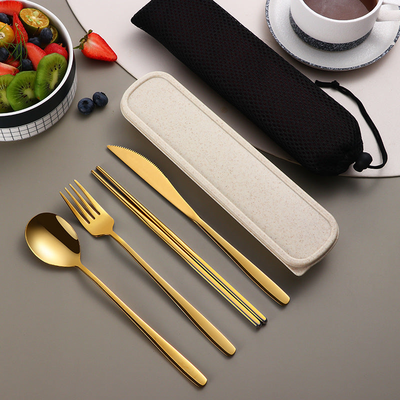 Travel Cutlery Set with Case