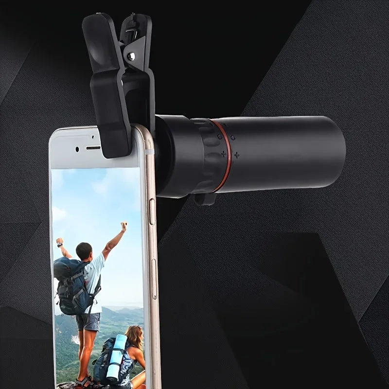 High-Definition Monocular Telescope, Compact Portable Scope for Travel and Outdoor