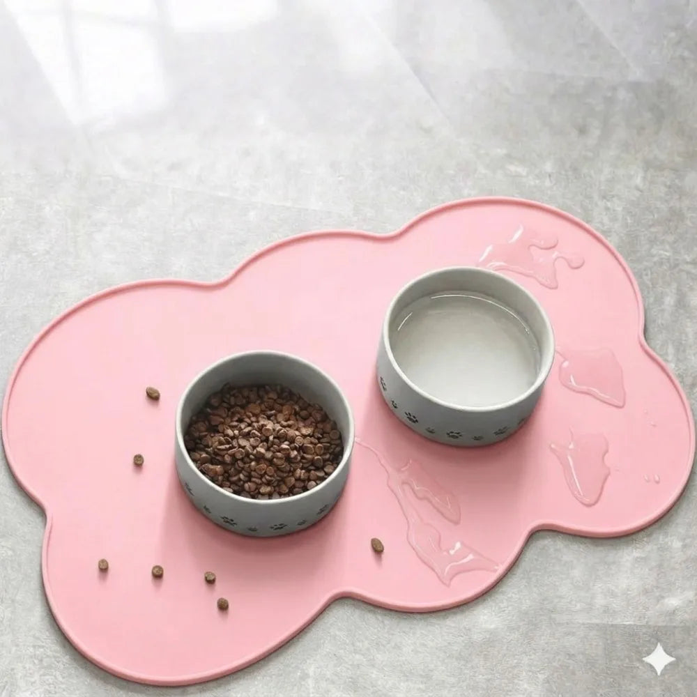 Silicone Pet Mat, Waterproof Non Slip Feeding Mat