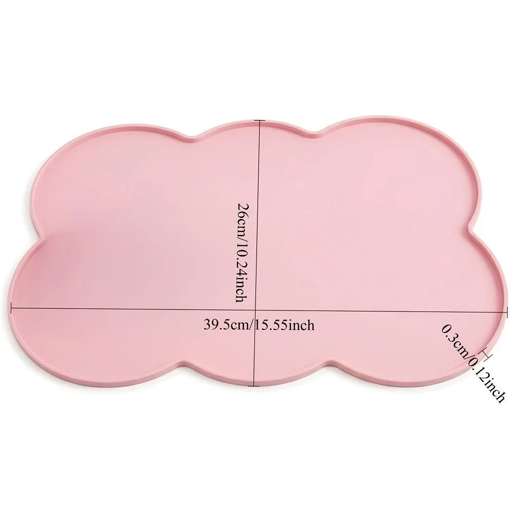 Silicone Pet Mat, Waterproof Non Slip Feeding Mat
