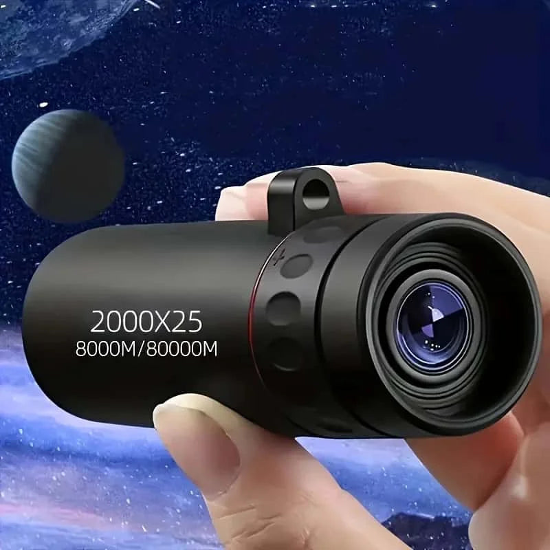High-Definition Monocular Telescope, Compact Portable Scope for Travel and Outdoor