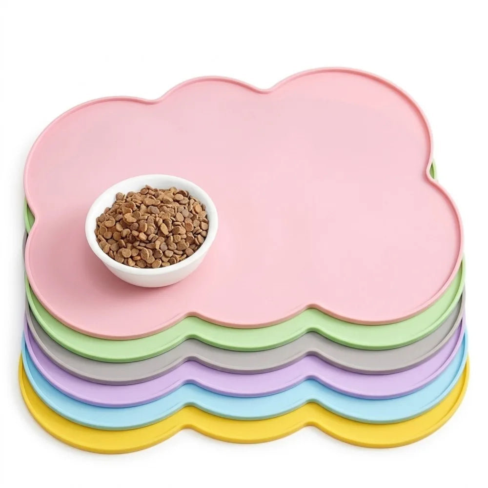 Silicone Pet Mat, Waterproof Non Slip Feeding Mat