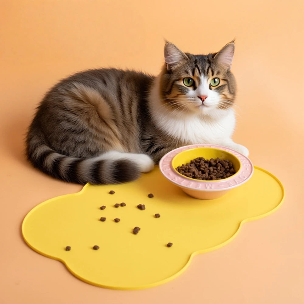 Silicone Pet Mat, Waterproof Non Slip Feeding Mat