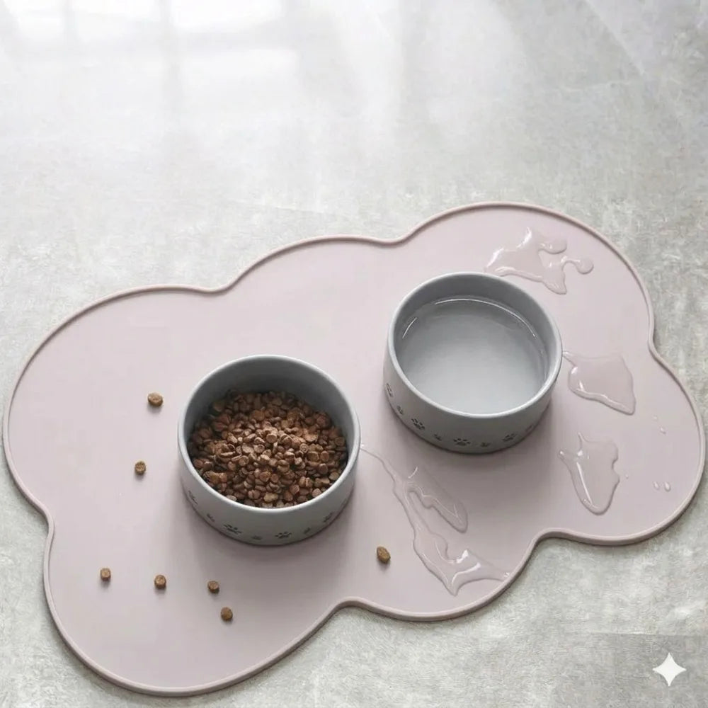 Silicone Pet Mat, Waterproof Non Slip Feeding Mat