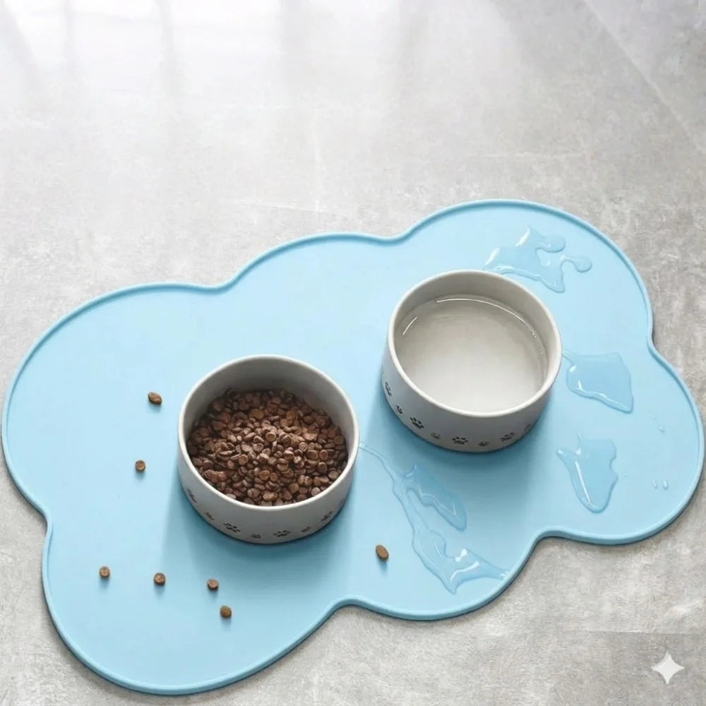Silicone Pet Mat, Waterproof Non Slip Feeding Mat