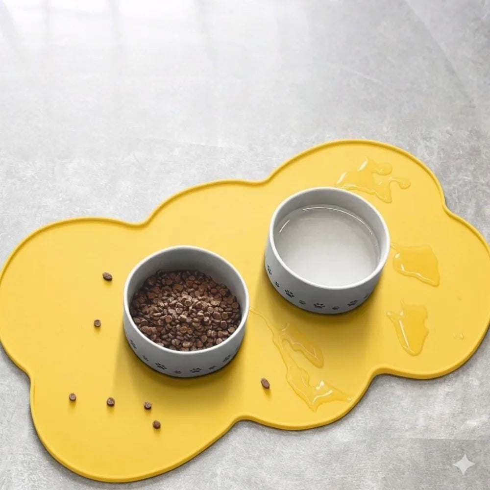 Silicone Pet Mat, Waterproof Non Slip Feeding Mat