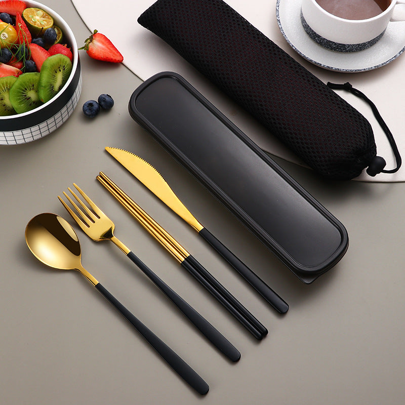 Travel Cutlery Set with Case