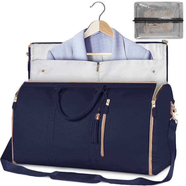 Foldable Garment Bag That Converts Into a Travel Duffle – Waterproof & Multi-Compartment