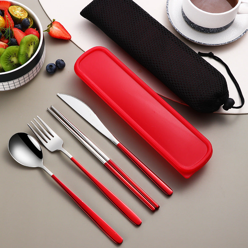 Travel Cutlery Set with Case