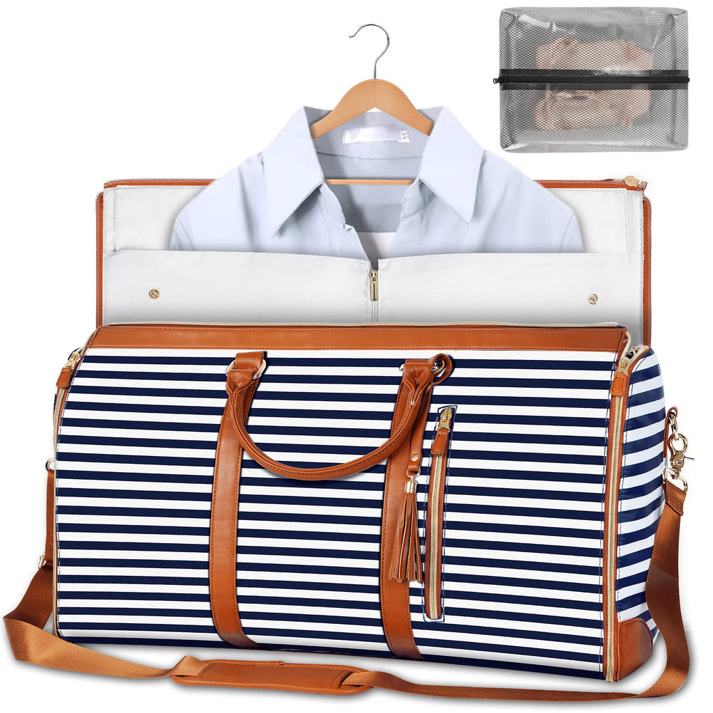 Foldable Garment Bag That Converts Into a Travel Duffle – Waterproof & Multi-Compartment